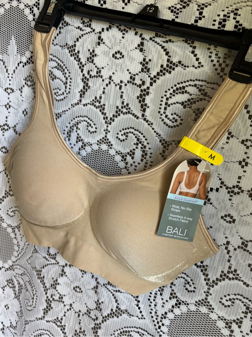 Bali Wireless Cool Comfort Bra - Beige